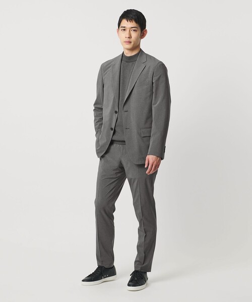 UNITED ARROWS（ユナイテッドアローズ）の「ライトパーテックス ノープリーツ パンツ UA COZY ウォッシャブル 2WAYストレッチ（スラックス・メンズ・ネイビー/ベージュ/グレー系・XXL/S/XXXL/XL/M/L）」の5枚目の写真