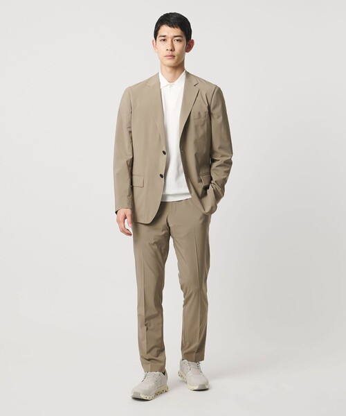 UNITED ARROWS（ユナイテッドアローズ）の「ライトパーテックス ノープリーツ パンツ UA COZY ウォッシャブル 2WAYストレッチ（スラックス・メンズ・ネイビー/ベージュ/グレー系・XXL/S/XXXL/XL/M/L）」の8枚目の写真