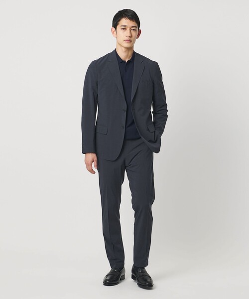 UNITED ARROWS（ユナイテッドアローズ）の「ライトパーテックス ノープリーツ パンツ UA COZY ウォッシャブル 2WAYストレッチ（スラックス・メンズ・ネイビー/ベージュ/グレー系・XXL/S/XXXL/XL/M/L）」の12枚目の写真