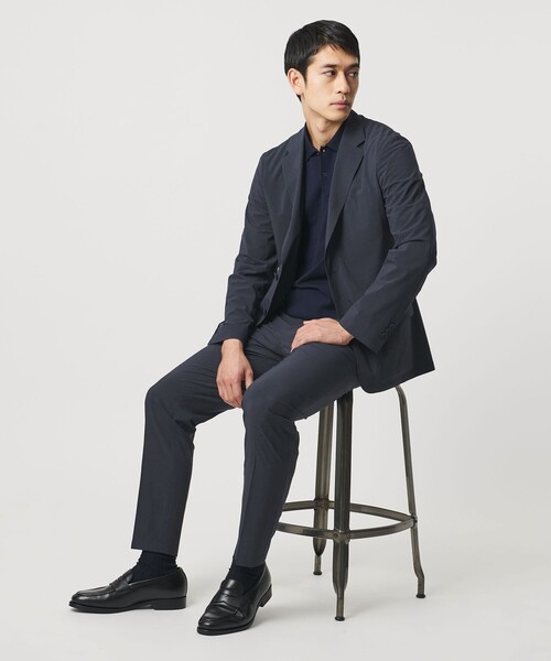 UNITED ARROWS（ユナイテッドアローズ）の「ライトパーテックス ノープリーツ パンツ UA COZY ウォッシャブル 2WAYストレッチ（スラックス・メンズ・ネイビー/ベージュ/グレー系・XXL/S/XXXL/XL/M/L）」の13枚目の写真