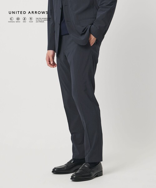 UNITED ARROWS(ユナイテッドアローズ)の「ライトパーテックス ノープリーツ パンツ UA COZY ウォッシャブル 2WAYストレッチ(スラックス・メンズ・ネイビー/ベージュ/グレー系・XXL/S/XXXL/XL/M/L)」の6枚目の写真