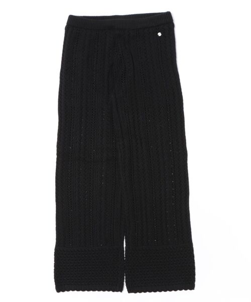 ROXY(ロキシー)の「ROXY/ロキシー ロングパンツ ニットパンツ セットアップ対応 TIDE OVER PANTS RPT262050(その他パンツ・レディース・ブラック/キナリ・M/L)」の12枚目の写真