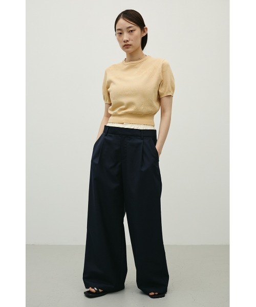 STYLEMIXER(スタイルミキサー)の「フラワージャガードニット(ニット/セーター・レディース・オレンジ系その他/ブラック/ホワイト・FREE)」の10枚目の写真