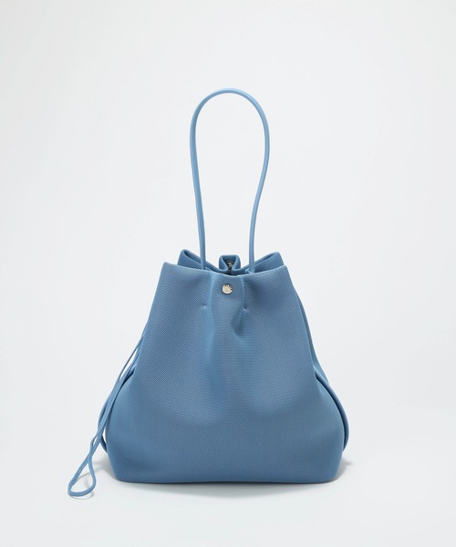 Breath TOPKAPI(ブレストプカピ)の「【Breath TOPKAPI】メッシュ 2way ビッグ ワンハンドル ショルダーバッグ(ショルダーバッグ・レディース・ブラック/グレイッシュブルー/グレー×ピンク/エメラルド/カーキ・FREE)」の5枚目の写真