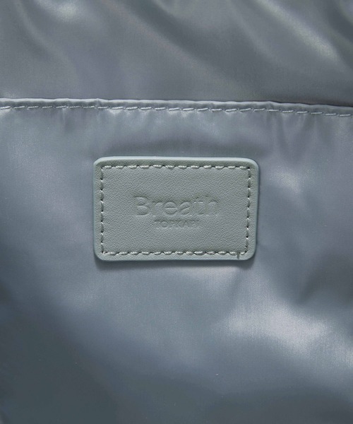 Breath TOPKAPI(ブレストプカピ)の「【Breath TOPKAPI】メッシュ 2way ビッグ ワンハンドル ショルダーバッグ(ショルダーバッグ・レディース・ブラック/グレイッシュブルー/グレー×ピンク/エメラルド/カーキ・FREE)」の10枚目の写真