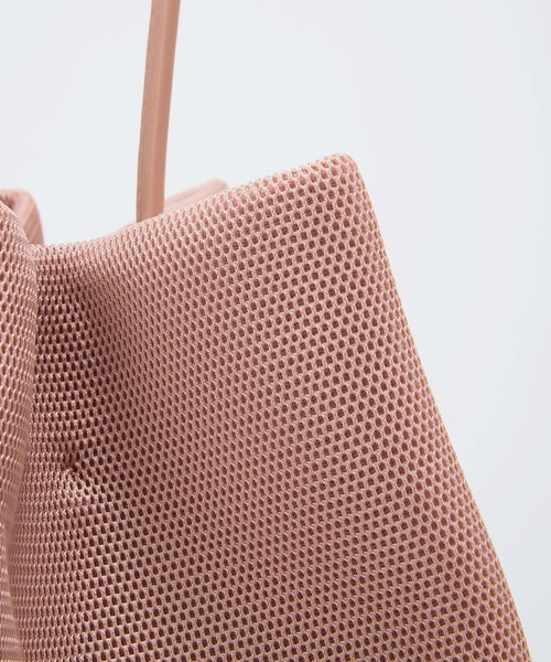 Breath TOPKAPI(ブレストプカピ)の「【Breath TOPKAPI】メッシュ 2way ビッグ ワンハンドル ショルダーバッグ(ショルダーバッグ・レディース・ブラック/グレイッシュブルー/グレー×ピンク/エメラルド/カーキ・FREE)」の12枚目の写真