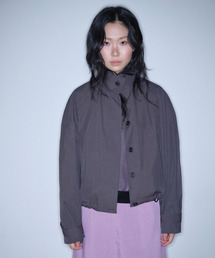 HOMEBODY THINGS（ホームバディ ティングズ）の「Stand Collar Jacket (CHARCOAL)（その他アウター）」