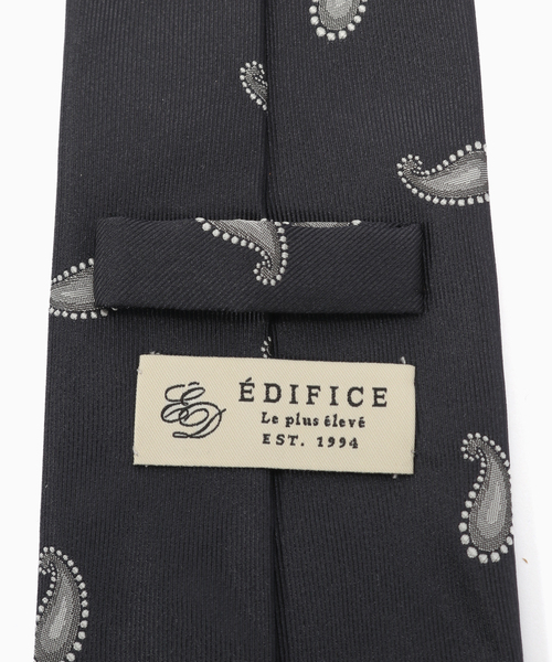 EDIFICE(エディフィス)の「AX Classico Seta ペイズリータイ(ネクタイ・メンズ・ブラウン/ネイビー・FREE)」の5枚目の写真
