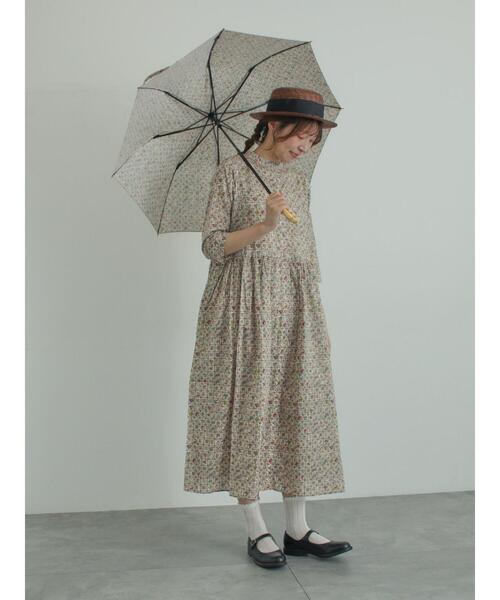 TSUHARU by Samansa Mos2（ツハルバイサマンサモスモス）の「【LIBERTY FABRICS】Botanical Language柄ワンピース（ワンピース・レディース・キナリ/ブルー・F）」の11枚目の写真