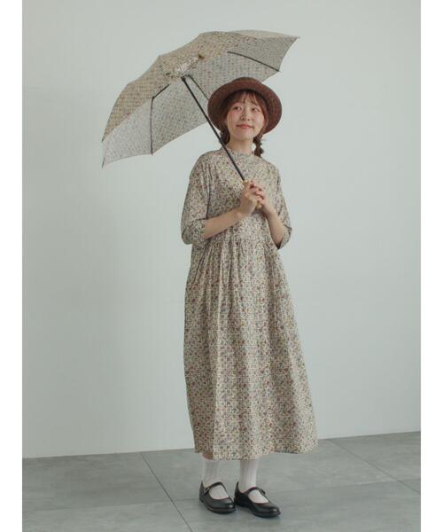 TSUHARU by Samansa Mos2（ツハルバイサマンサモスモス）の「【LIBERTY FABRICS】Botanical Language柄ワンピース（ワンピース・レディース・キナリ/ブルー・F）」の13枚目の写真