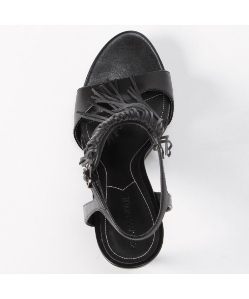 FIGARO Paris(フィガロパリ)の「KENDALL+KYLIE フリンジストラップ サンダル◆(サンダル・レディース・ブラック/ベージュ・38/35/36/37)」の19枚目の写真