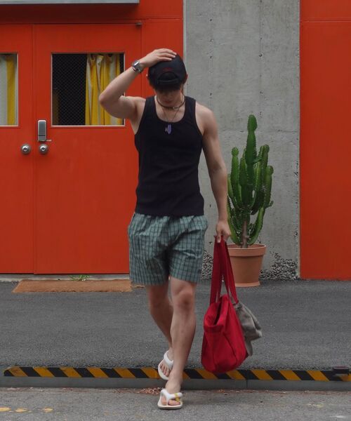 KIJUN MEN(キジュンメンズ)の「Check Shorts Green(その他パンツ・メンズ・その他・MEDIUM/LARGE)」の2枚目の写真