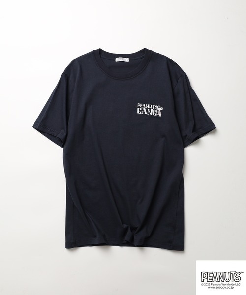 PEANUTS(ピーナッツ)の「PEANUTSプリントTシャツ 半袖(Tシャツ/カットソー・レディース・オフホワイト/グレイッシュベージュ/オートミール/ネイビー/ライトカーキ/ブラック・L/M/LL)」の18枚目の写真