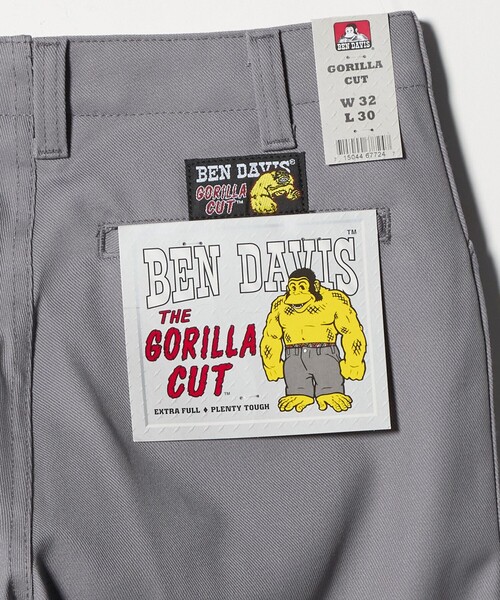 BEN DAVIS(ベンデイビス)の「<BEN DAVIS> GORILLA/パンツ(その他パンツ・メンズ・ブラック/ライトグレー・36inch/34inch/30inch/32inch)」の9枚目の写真