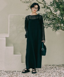 LEPSIM | 《リネンライクドライシリーズ》キャミサロペット　637687(サロペット/オーバーオール)