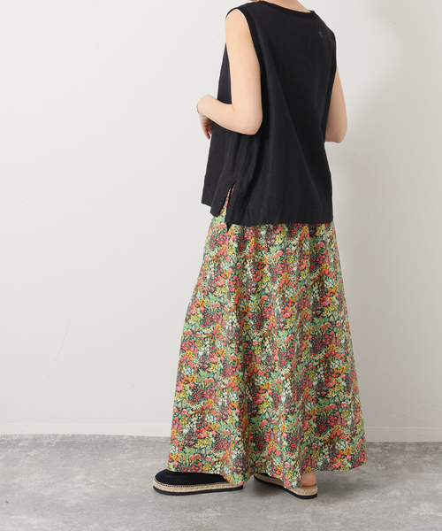 JOURNAL STANDARD LUXE（ジャーナルスタンダード　ラックス）の「リバティフラワー スカート（スカート・レディース・カーキ・FREE）」の12枚目の写真