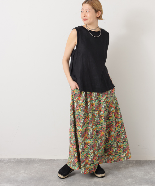 JOURNAL STANDARD LUXE（ジャーナルスタンダード　ラックス）の「リバティフラワー スカート（スカート・レディース・カーキ・FREE）」の14枚目の写真