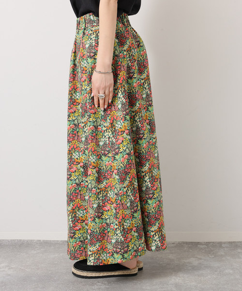 JOURNAL STANDARD LUXE（ジャーナルスタンダード　ラックス）の「リバティフラワー スカート（スカート・レディース・カーキ・FREE）」の6枚目の写真