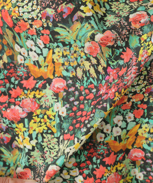 JOURNAL STANDARD LUXE（ジャーナルスタンダード　ラックス）の「リバティフラワー スカート（スカート・レディース・カーキ・FREE）」の5枚目の写真