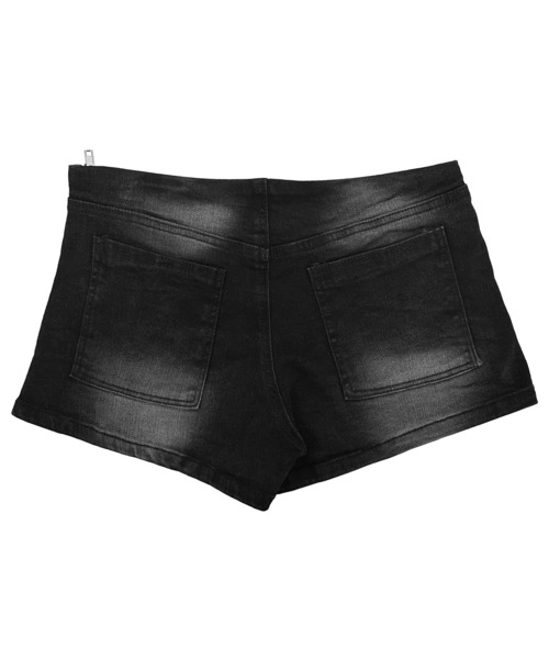 FOLLOWIN(フォロウィン)の「アイレット×ジップ タイトミニスカート(デニムスカート・レディース・ブラック・LARGE/MEDIUM/SMALL)」の21枚目の写真