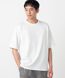 チェックジャガードTシャツ