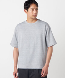 チェックジャガードTシャツ