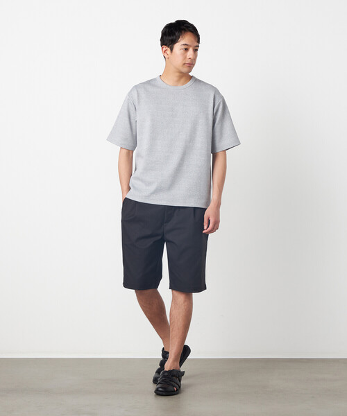 COMME CA ISM(コムサイズム)の「チェックジャガードTシャツ(Tシャツ/カットソー・メンズ・ライトグレー/ホワイト/ブルー/チャコール・LARGE/MEDIUM)」の10枚目の写真