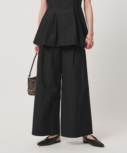 UNITED ARROWS（ユナイテッドアローズ）の「MANTECO POP ワイドパンツ（その他パンツ・レディース・その他7/クリーム/ブラック/ダークブラウン・38/36）」の8枚目の写真