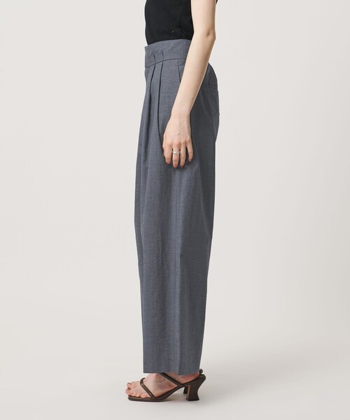 UNITED ARROWS（ユナイテッドアローズ）の「MANTECO POP ワイドパンツ（その他パンツ・レディース・その他7/クリーム/ブラック/ダークブラウン・38/36）」の19枚目の写真