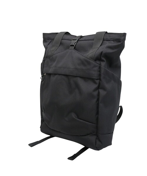 Overland（オーバーランド）の「【OverLand Equipment/オーバーランド・イクイップメント】OL-255003/2WAY　BACKPACK/ビジネス/デイリー使い/ユニセックス【WEB限定】（トートバッグ・メンズ・ブラック・フリー）」の4枚目の写真