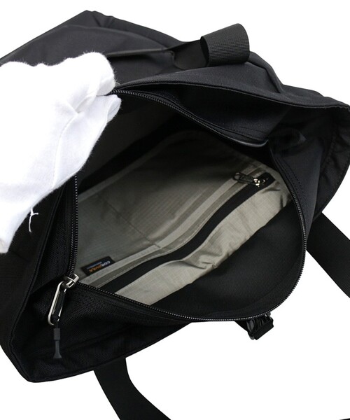 Overland（オーバーランド）の「【OverLand Equipment/オーバーランド・イクイップメント】OL-255003/2WAY　BACKPACK/ビジネス/デイリー使い/ユニセックス【WEB限定】（トートバッグ・メンズ・ブラック・フリー）」の6枚目の写真