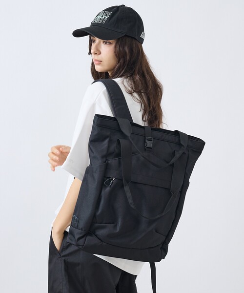 Overland（オーバーランド）の「【OverLand Equipment/オーバーランド・イクイップメント】OL-255003/2WAY　BACKPACK/ビジネス/デイリー使い/ユニセックス【WEB限定】（トートバッグ・メンズ・ブラック・フリー）」の8枚目の写真