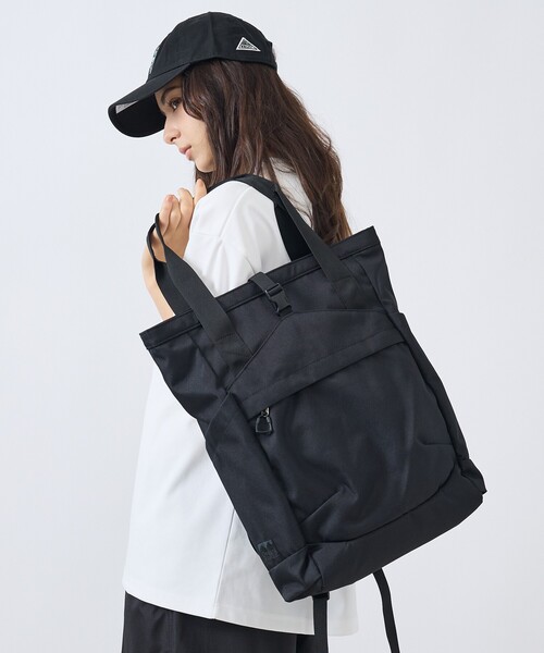 Overland（オーバーランド）の「【OverLand Equipment/オーバーランド・イクイップメント】OL-255003/2WAY　BACKPACK/ビジネス/デイリー使い/ユニセックス【WEB限定】（トートバッグ・メンズ・ブラック・フリー）」の9枚目の写真
