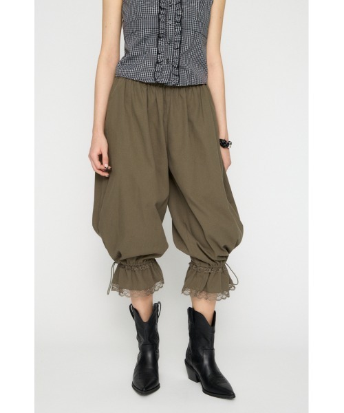LAGUA GEM（ラグアジェム）の「MILITARY DRAWERS パンツ（その他パンツ・レディース・ブラック/カーキ/ホワイト・SMALL/MEDIUM）」の8枚目の写真