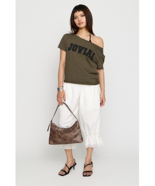 LAGUA GEM（ラグアジェム）の「MILITARY DRAWERS パンツ（その他パンツ・レディース・ブラック/カーキ/ホワイト・SMALL/MEDIUM）」の13枚目の写真
