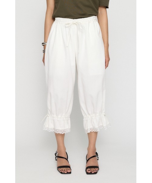 LAGUA GEM（ラグアジェム）の「MILITARY DRAWERS パンツ（その他パンツ・レディース・ブラック/カーキ/ホワイト・SMALL/MEDIUM）」の14枚目の写真