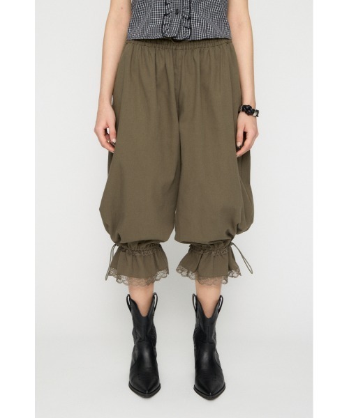 LAGUA GEM（ラグアジェム）の「MILITARY DRAWERS パンツ（その他パンツ・レディース・ブラック/カーキ/ホワイト・SMALL/MEDIUM）」の7枚目の写真