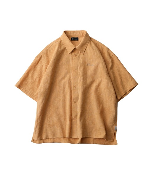 Subciety(サブサエティ)の「Flower jacquard shirt(シャツ/ブラウス・メンズ・イエロー/ミント/ブラック・SMALL/X-LARGE/LARGE/MEDIUM)」の13枚目の写真