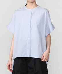 nicholson & nicholson |〈別注〉ドローストリング半袖シャツ WOMEN