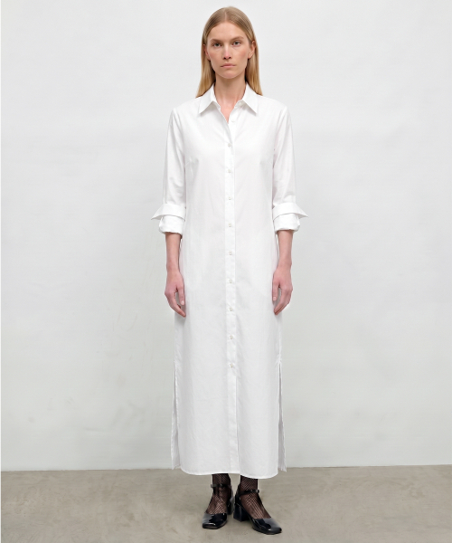 KIMDOH(キムド)の「Rovel Shirt Dress / Ivory(ワンピース・レディース・アイボリー・FREE)」の2枚目の写真