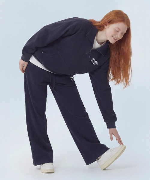 MASMARULEZ APPAREL(マスマルールズ アパレル)の「Textured Waffle Sweatpants_2 Colors(スウェットパンツ・レディース・ブラック/ネイビー・M size/L size)」の12枚目の写真
