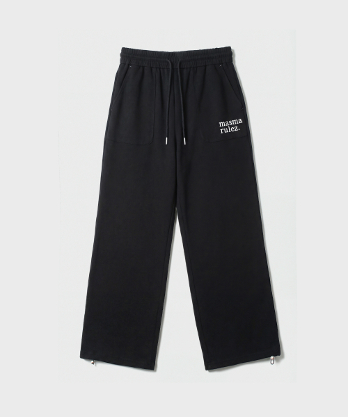 MASMARULEZ APPAREL(マスマルールズ アパレル)の「Textured Waffle Sweatpants_2 Colors(スウェットパンツ・レディース・ブラック/ネイビー・M size/L size)」の13枚目の写真