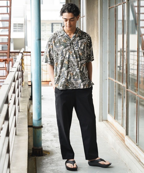 BAYFLOW(ベイフロー)の「アソート柄シャツ(シャツ/ブラウス・メンズ・ホワイト/チャコール/ブルー/ブラック・MEDIUM/LARGE)」の21枚目の写真