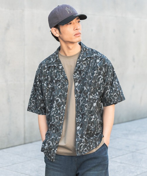 BAYFLOW(ベイフロー)の「アソート柄シャツ(シャツ/ブラウス・メンズ・ホワイト/チャコール/ブルー/ブラック・MEDIUM/LARGE)」の10枚目の写真