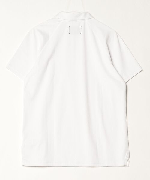REIGNING CHAMP(レイニングチャンプ)の「REIGNING CHAMP SOLOTEX MESH POLO RC-1316(ポロシャツ・メンズ・ホワイト・M/L/S)」の2枚目の写真
