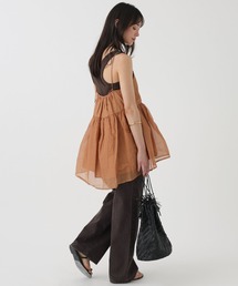 Marilyn Moon（マリリンムーン）の「【MARILYN MOON】＜別注＞オーガンキャミ（キャミソール）」