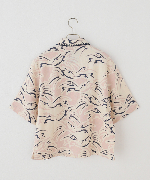 OAS(オーエーエス)の「【OAS/オーエーエス】 Vera Shirt(シャツ/ブラウス・レディース・ピンク/レッド・SMALL)」の3枚目の写真