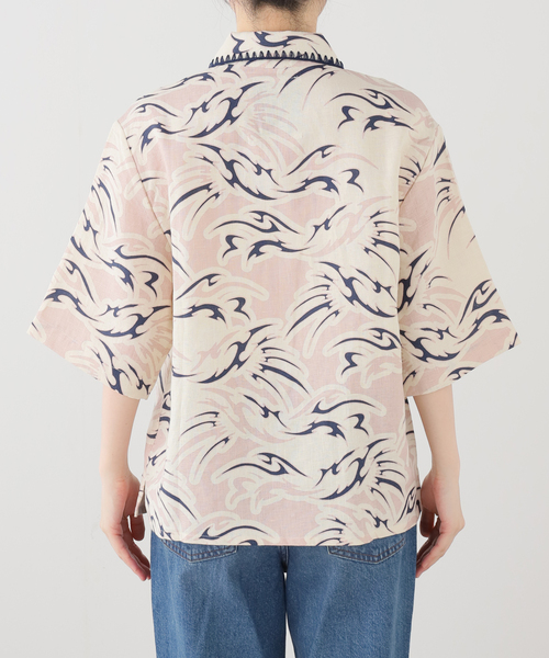 OAS(オーエーエス)の「【OAS/オーエーエス】 Vera Shirt(シャツ/ブラウス・レディース・ピンク/レッド・SMALL)」の13枚目の写真