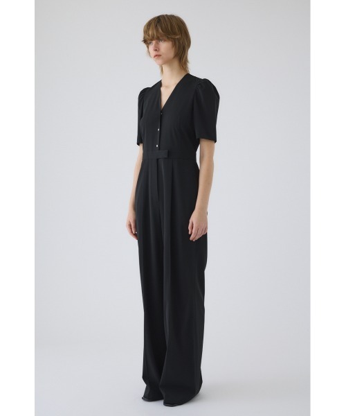 RIM.ARK（リムアーク）の「Puff sleeve solid jumpsuit パフスリーブ ソリッド ジャンプスーツ（つなぎ/オールインワン・レディース・ライトグリーン/ブラック・38/36）」の19枚目の写真