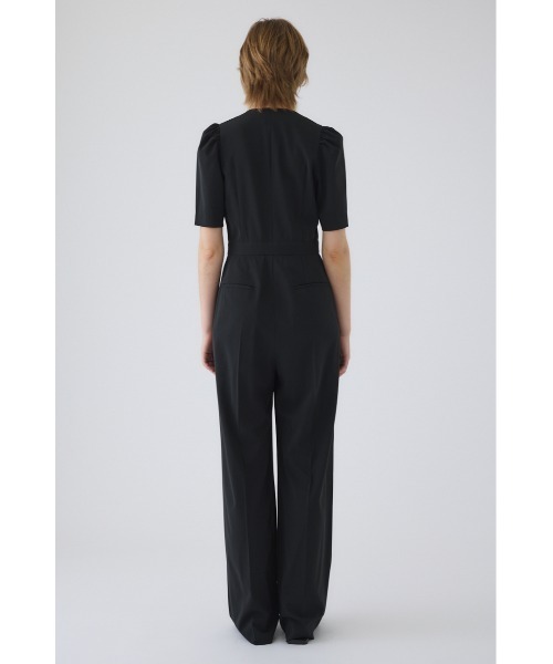 RIM.ARK（リムアーク）の「Puff sleeve solid jumpsuit パフスリーブ ソリッド ジャンプスーツ（つなぎ/オールインワン・レディース・ライトグリーン/ブラック・38/36）」の21枚目の写真